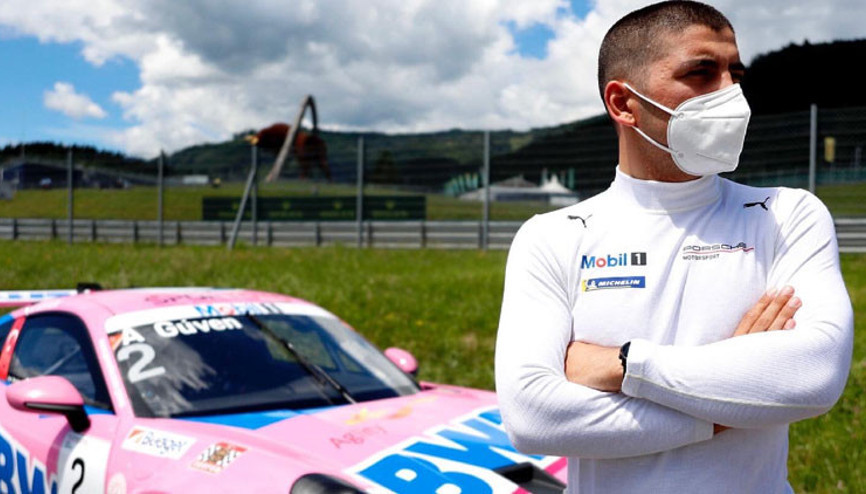 Ayhancan Güven, Porsche Supercup yarışında ikinci oldu