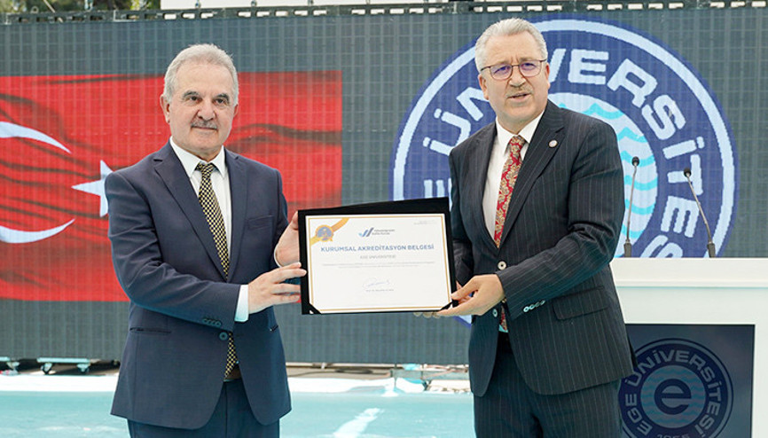 Ege Üniversitesi’ne, ‘tam akreditasyon’