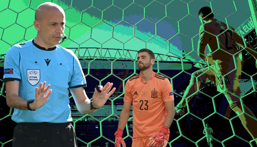 Son dakika EURO 2020 haberi... Hırvatistan-İspanya maçında inanılmaz hata Penaltı itirazı sonrası tarihi gol...