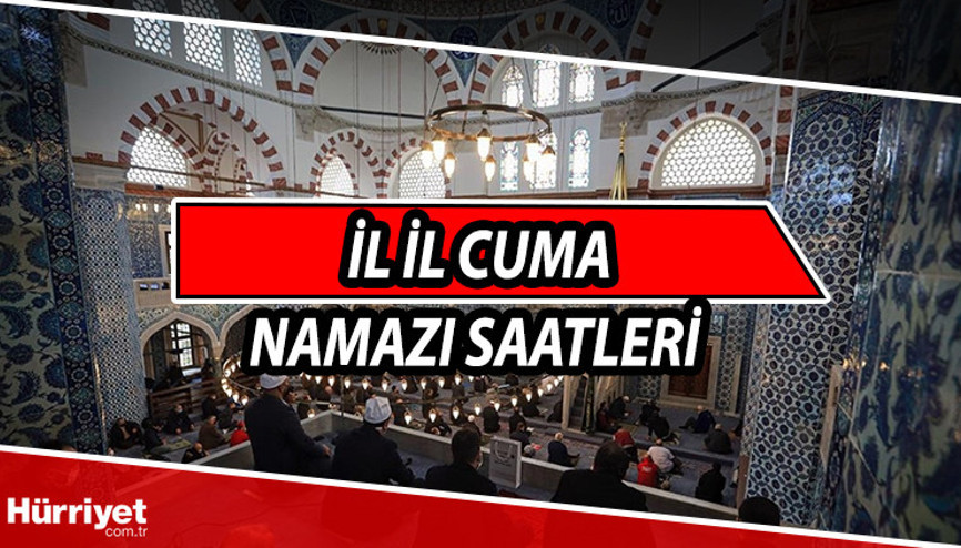 2 Temmuz cuma namazı vakitleri paylaşıldı: Cuma namazı saat kaçta kılınacak İşte il il cuma namazı saatleri