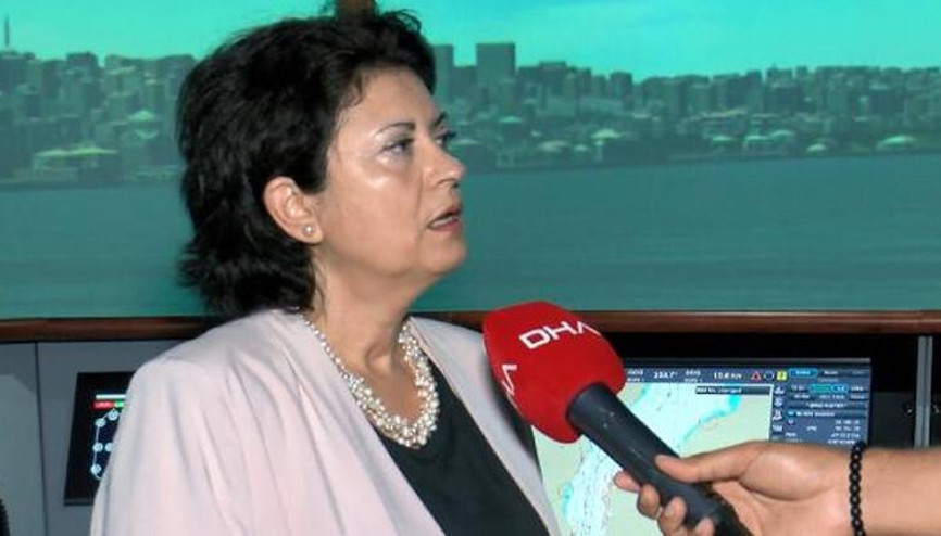 Prof. Dr. Funda Yercan, müsilajın gemilere zararını simülasyon üzerinde anlattı