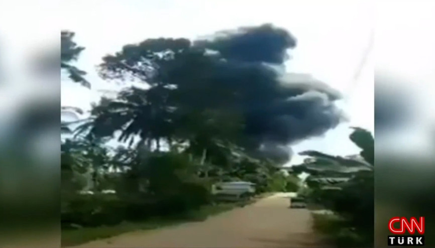 Filipinlerde askeri düştü düştü