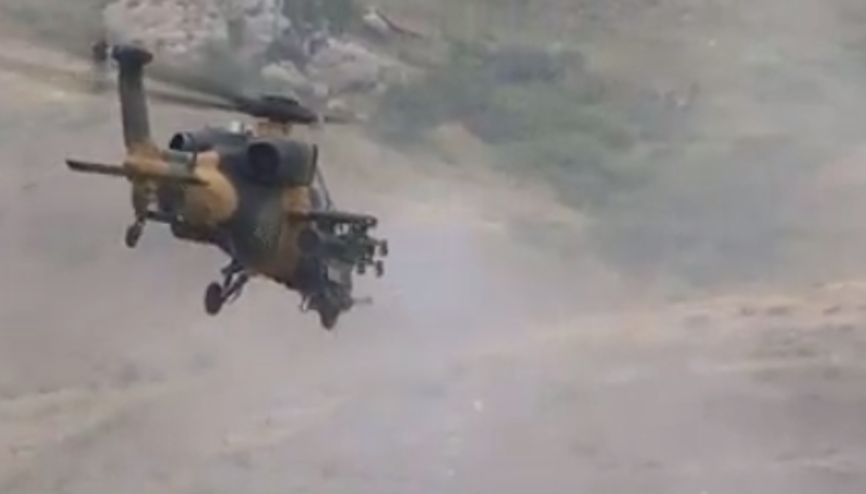 Son dakika... Kuzey Irakta 2 PKKlı terörist ATAK helikopterleri tarafından etkisiz hale getirildi