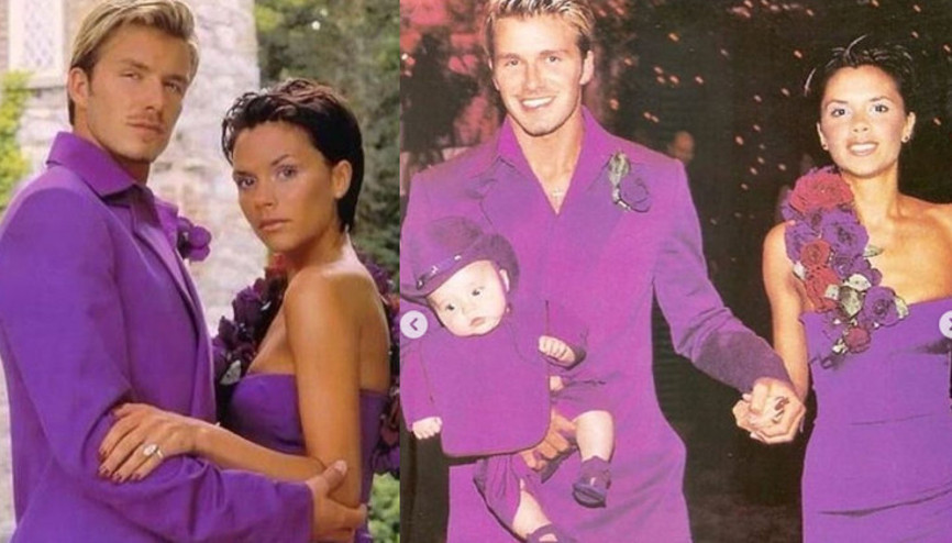 Çünkü aşk uyumlu giyinmeyi gerektirir: Victoria ve David Beckham 22nci evlilik yıl dönümlerini kutladı