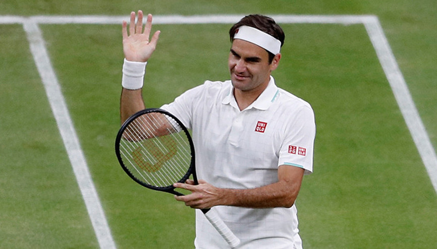 Federer Wimbledonda son 8e kaldı