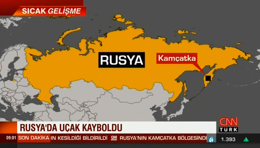 Rusyada askeri uçak düştü