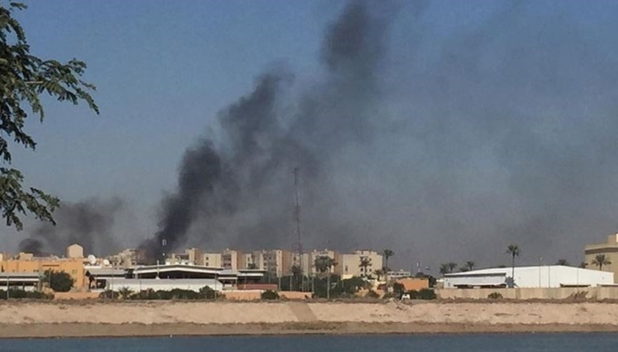 Bağdatta ABD Büyükelçiliğinin bulunduğu Yeşil Bölgeye füze atıldı