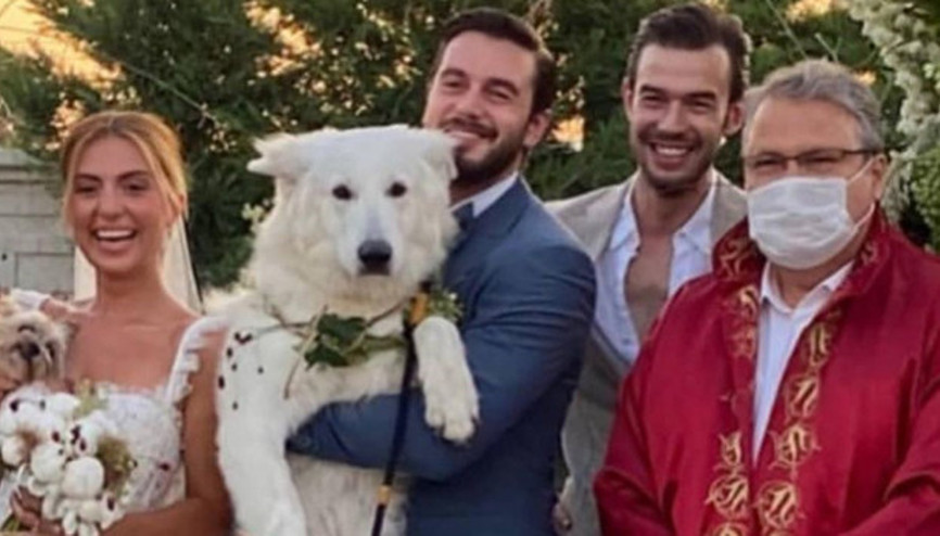 İsmail Ege Şaşmaz ve Hande Ünal nikah masasına oturdu