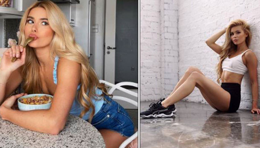 Ünlü fitness hocası yine sınırları zorladı Peş peşe paylaştı