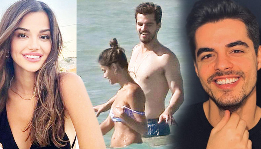 Berk Atan ve Selin Yağcıoğlu aşkı belgelendi... İlk kare Çeşmeden