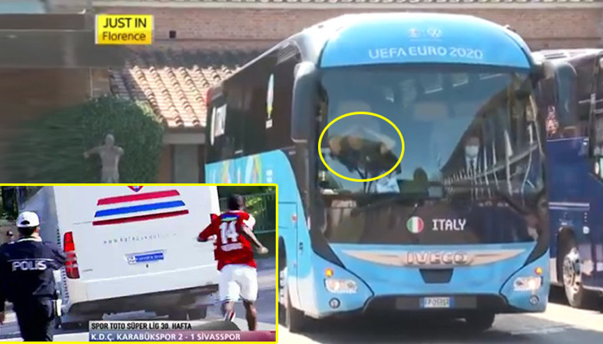 Son Dakika: EURO 2020de tarihi final öncesi İtalyada Emenike vakası Tesislerde unutuluyordu...