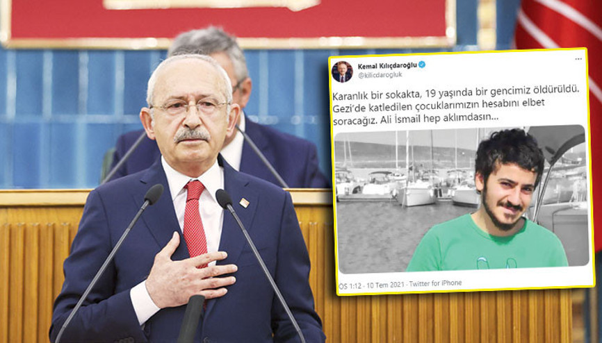 Kılıçdaroğlu’ndan Ali İsmail paylaşımı