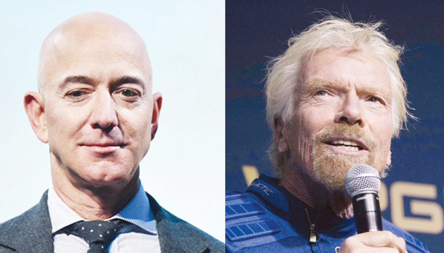 Milyarderlerin uzay kapışması