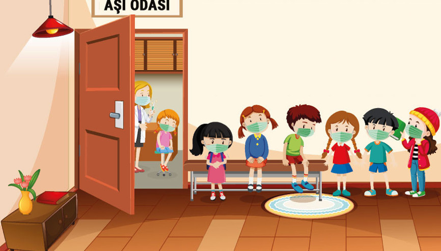 SÖZ SIRASI ÇOCUKLARDA: ‘Covid aşısı olmak istiyor musunuz