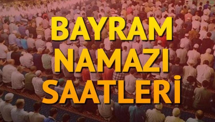 Bayram namazı saati 2021: İstanbulda bayram namazı saat kaçta Kurban Bayramı namaz saatleri Diyanet tarafından paylaşıldı