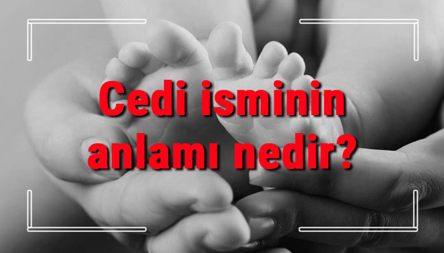Cedi isminin anlamı nedir Cedi ne demek Cedi adının özellikleri, analizi ve kökeni Cedi isminin anlamı nedir Cedi ne demek Cedi adının özellikleri, analizi ve kökeni