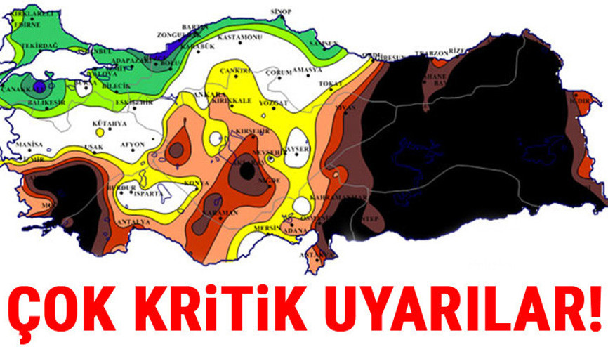 Son dakika haberler: Türkiyede kuraklık tehlikesi Olağanüstü hal ilan edilmeli