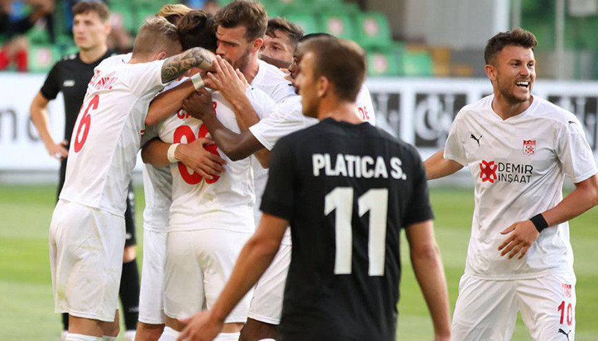 Petrocub 0 - 1 Sivasspor (Maç özeti)