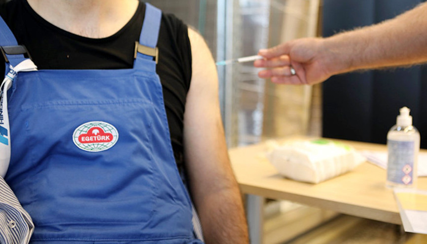 Egetürk’ten çalışanlarına korona aşısı