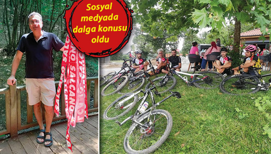 Komedi filmi değil, gerçek Çöp sanıp topladılar, bisikletçiler yolunu kaybetti