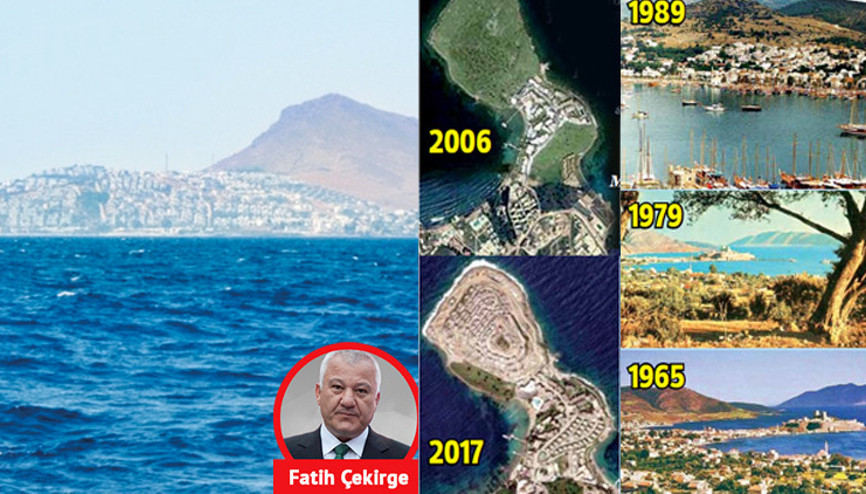 Karşıdan bakınca yalnızca utandım