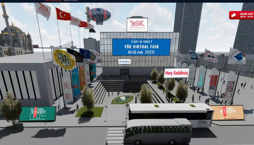 YÖK Sanal Fuarı başlıyor