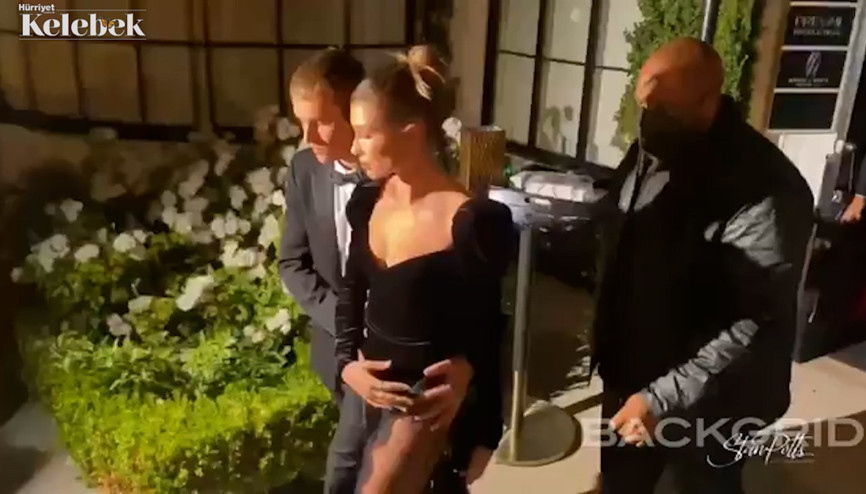 Justin Bieber ve Hailey Baldwin Bieber geleneği bozmadı