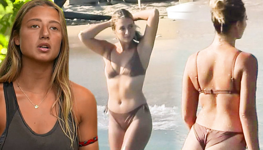 Survivor 2021 yarışmacısı Aleyna Kalaycıoğlu Çeşmede