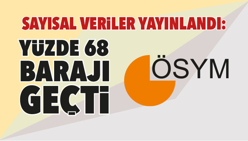 Sayısal veriler yayınlandı: Yüzde 68 barajı geçti