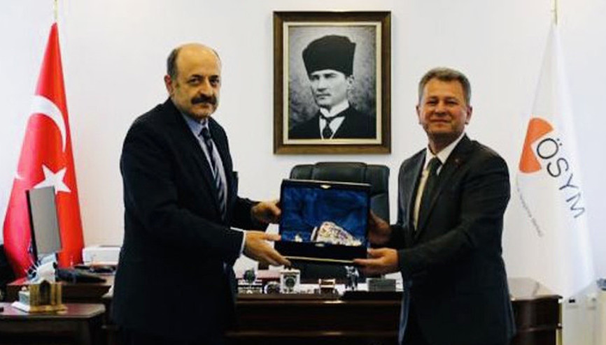 YÖK Başkanı’ndan veda ziyareti