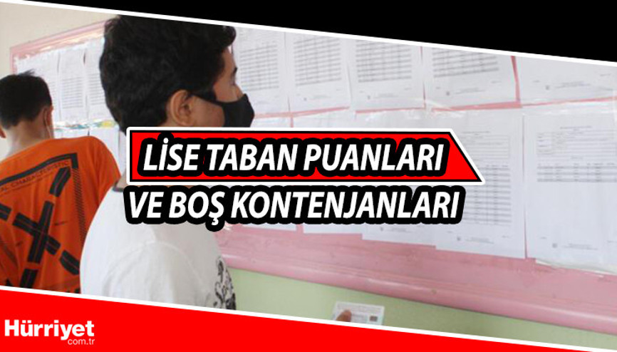 Lise taban puanları 2021: LGS nakil başvuruları ne zaman bitecek MEB ikinci tercih sonuçları tarihini duyurdu