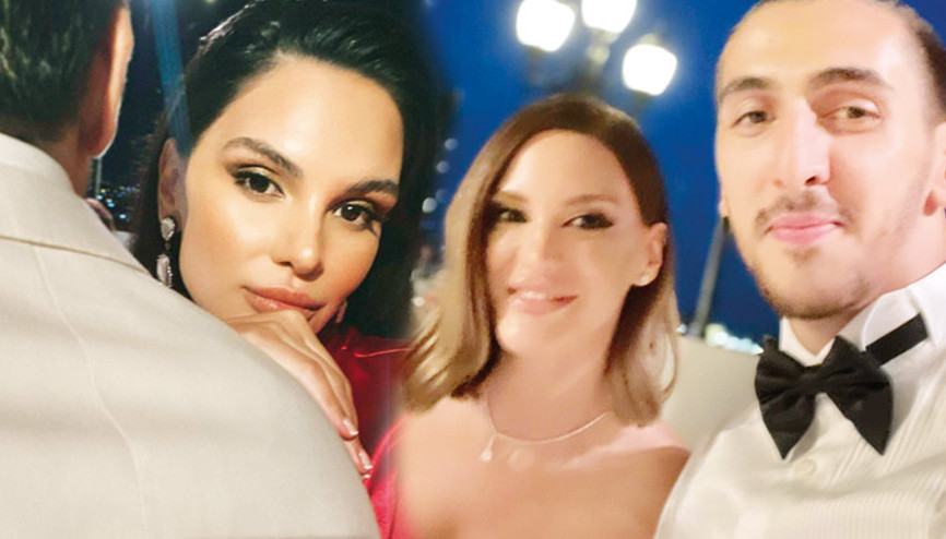 Almeda Abazi’nin kız kardeşi İlda Abazi, Kenan Sipahi ile evlendi