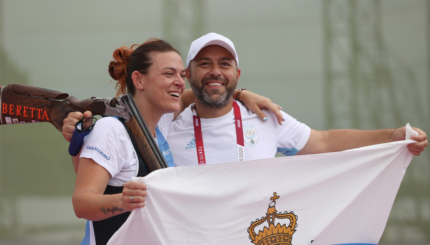Tokyo 2020 Haberleri: San Marinodan olimpiyat tarihinde bir ilk Atıcılık trap kategorisinde bronz madalya...