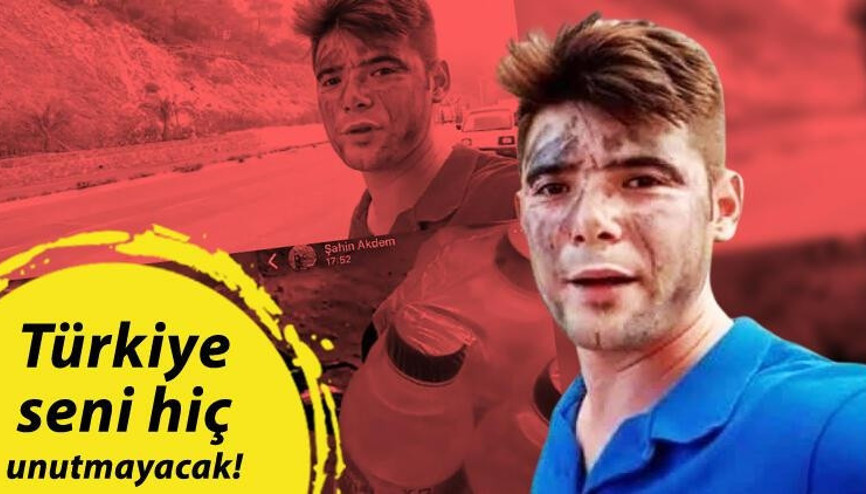 İtfaiyecilere yardım eden Şahin Akdemir hayatını kaybetti Son paylaşımı yürek burktu