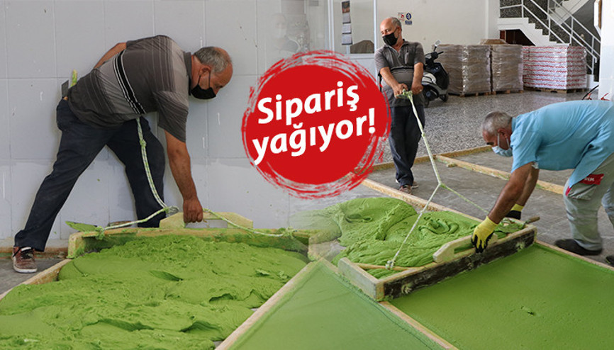 Tescilli Nizip sabununa yoğun ilgi