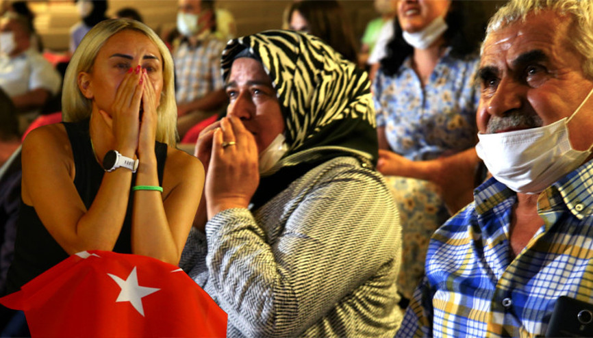 Tokyoda Esra Yıldızın olimpiyat zaferi ve anne Selma Yıldızın gözyaşları Tokyoda Esra Yıldızın olimpiyat zaferi ve anne Selma Yıldızın gözyaşları