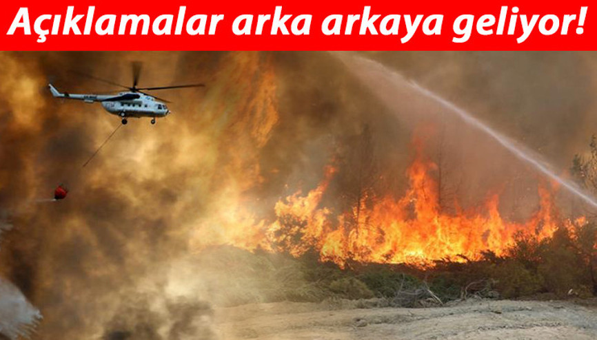 Son dakika... Dev şirketler yangın bölgeleri için harekete geçti