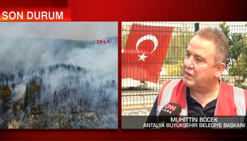 Son dakika... Antalya Büyükşehir Belediye Başkanı Muhittin Böcek, Manavgattaki son durumu canlı yayında açıkladı