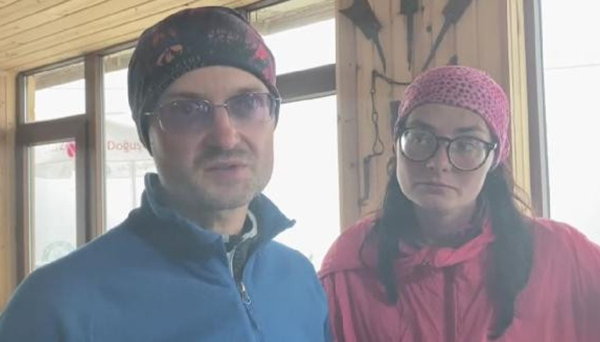 Kaçkar Dağlarına tırmanışta 2 Ukraynalı kayalığa düştü... Ekipler ulaşmaya çalışıyor