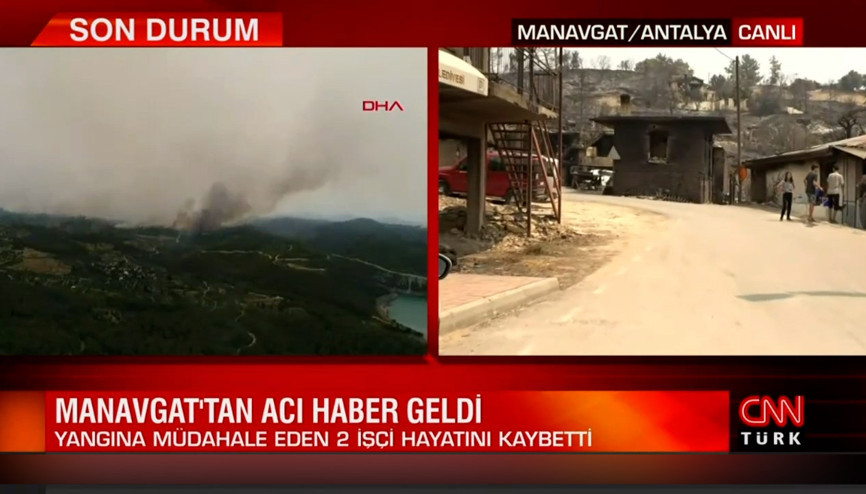 Manavgattaki yangından acı haber geldi