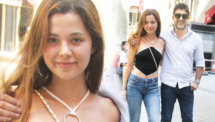 Aleyna babasının boyuna yetişti Aleyna babasının boyuna yetişti