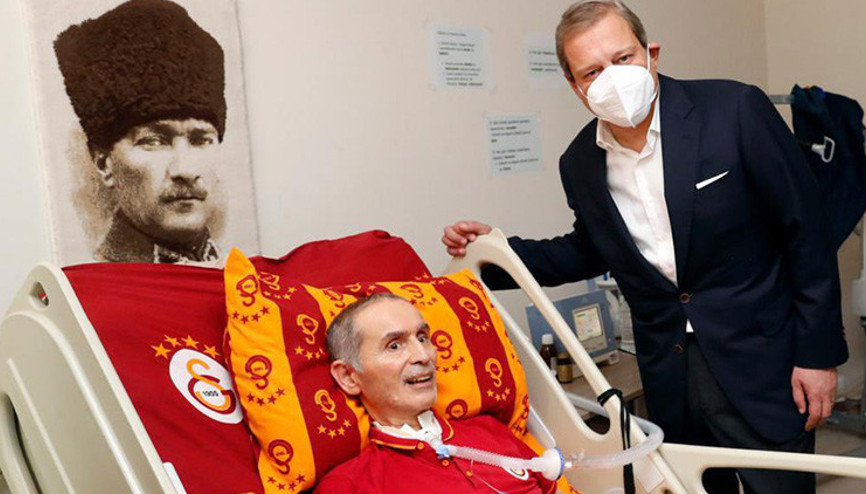 Burak Elmastan İlyas Tüfekçiye ziyaret