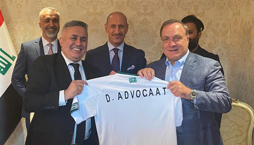 Son Dakika Haberi... Dick Advocaat, Irak Milli Takımının başına geçti