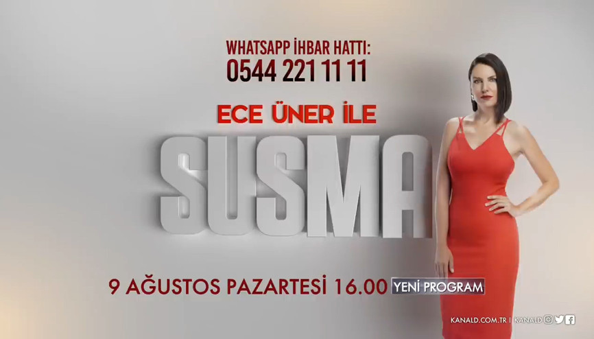 Ece Üner “Susma” diyecek