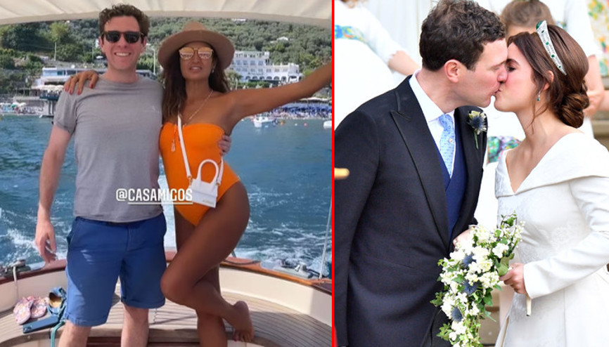 İngiliz kraliyet ailesinin damadı, Prenses Eugenienin kocası Jack Brooksbank, üç kadınla teknede görüntülendi: Kayınvalidesi böyle savundu