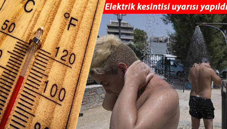 Komşuda rekor sıcaklık... Termometreler 55 dereceyi gösterdi