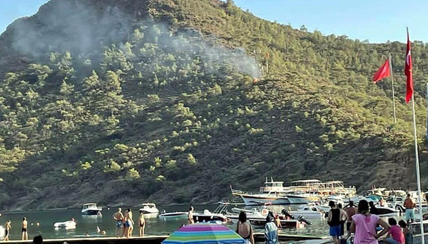 Datçadaki yangınla ilgili soruşturma tamamlandı Ormanlık alanda bulunan 3 torpil, çocuklara ait çıktı