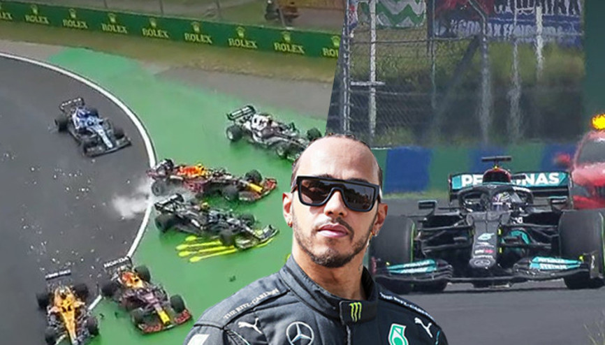 Bottasın teması, Macaristan pistinde bowling... Alonso yarışı ayakta izletti, Mercedesin hatası ve Alpine