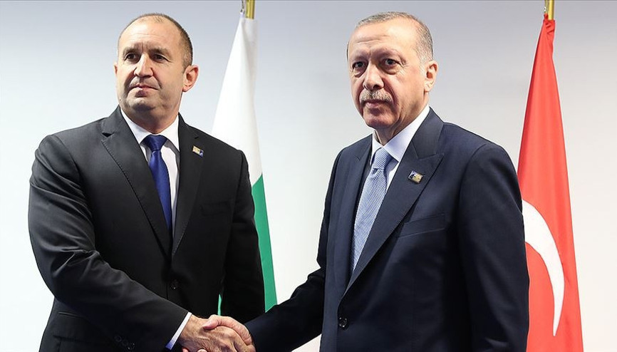 Cumhurbaşkanı Erdoğandan Bulgaristanlı mevkidaşı Radev ile görüşme
