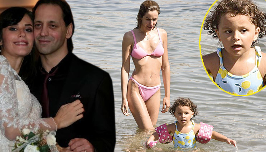 Kıvılcım Ural ile kızı İlaydanın oyun keyfi